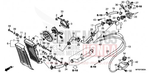 RADIATEUR VT1300CXAA de 2010